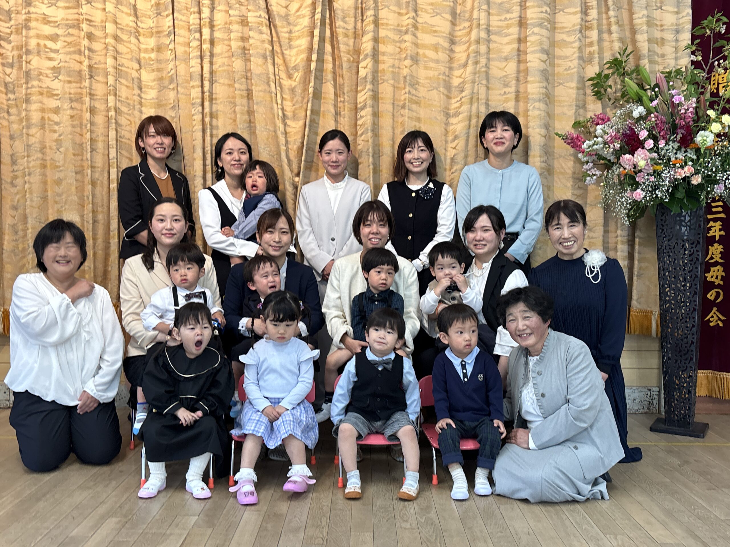 ちゅーりっぷぐみ入園日