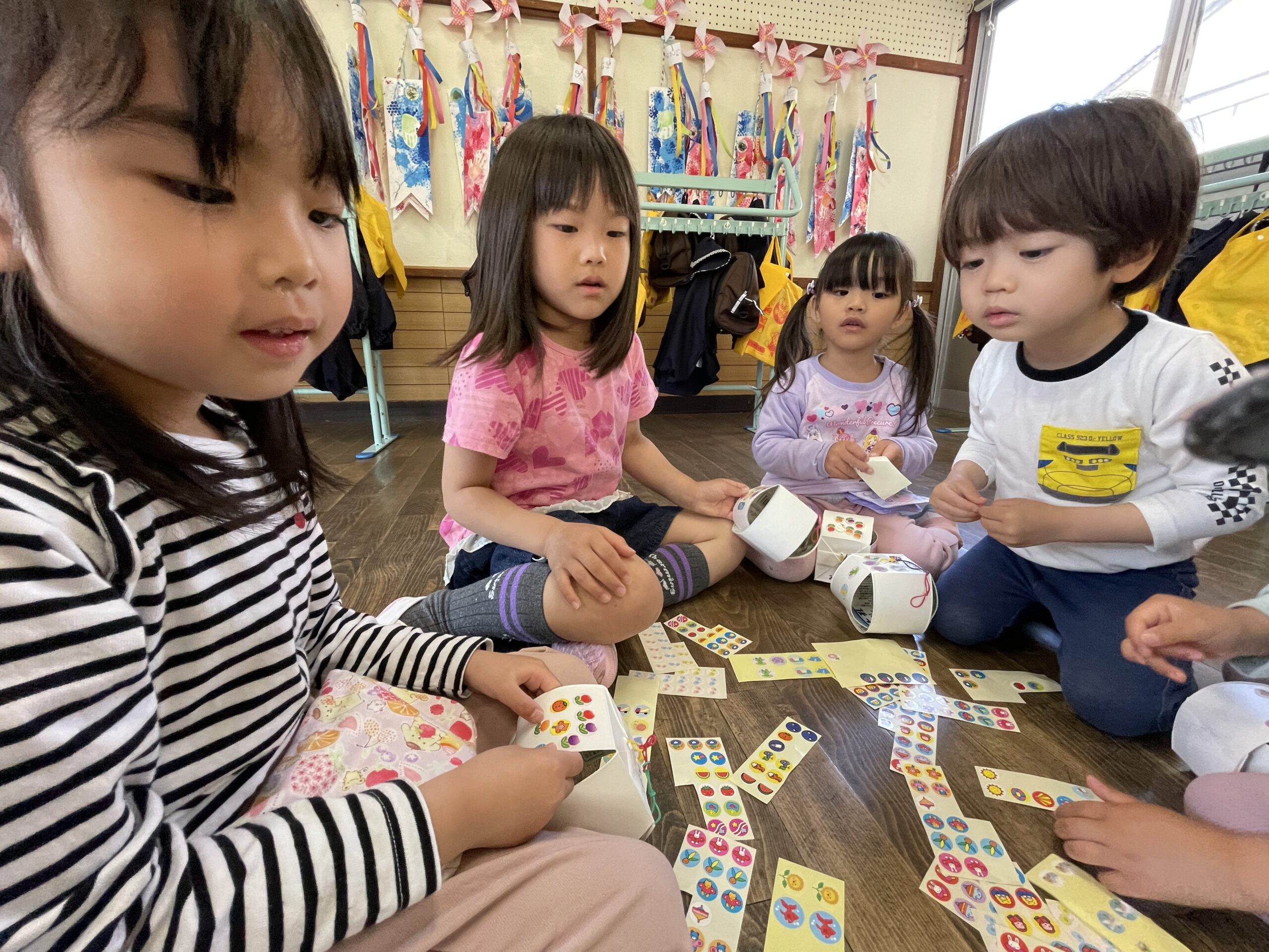 縦割り保育ももぐみ４・５月